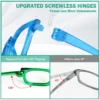 Women's stylish oversized reading glasses