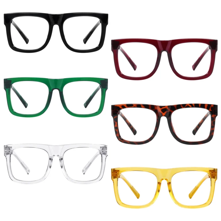 Oversize Square Reading Glasses for Men