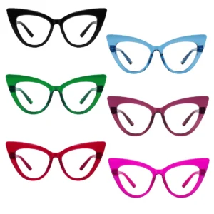 Oversize cat-eye women‘s reading eyeglasses