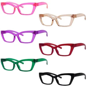 Cat Eye Polygon Reading Glasses