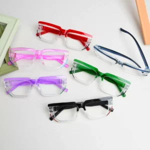 6 pairs of spectacles metalless screwless spring hinges reading glasses