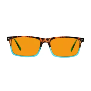 Orange Tinted Blue Light Blocking Reading Glasses For Men Women