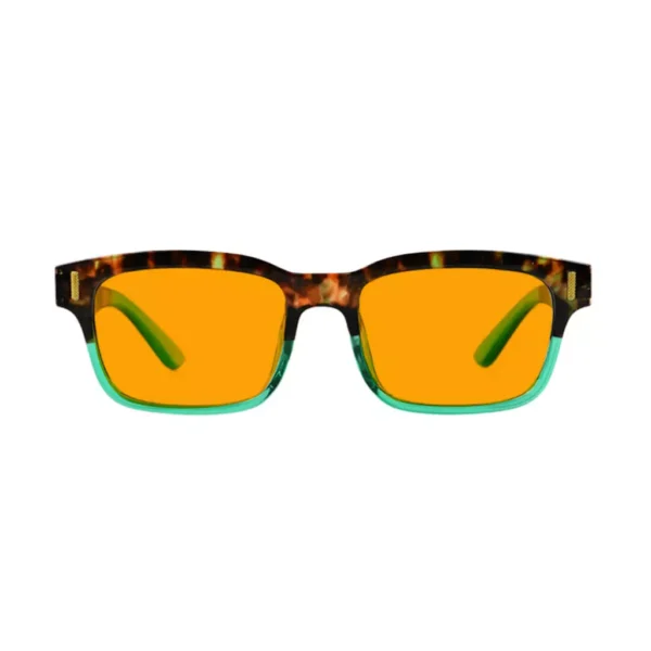 Orange Tinted Blue Light Blocking Reading Glasses