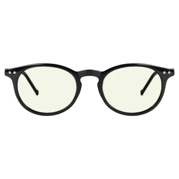 oval round blue light blocking reading glasses for women men