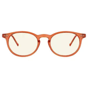 oval round blue light blocking reading glasses for women men